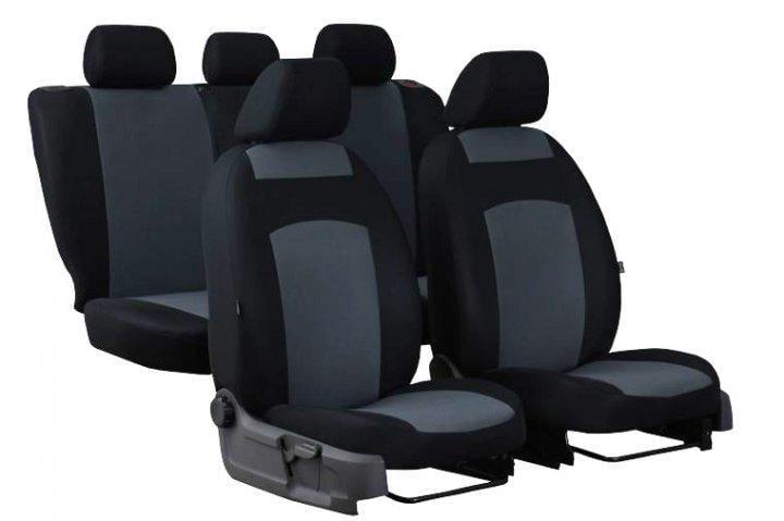 Авточехлы Pok-ter Classic Plus для Renault SANDERO 2007-2012 с серой вставкой (RE12429)
