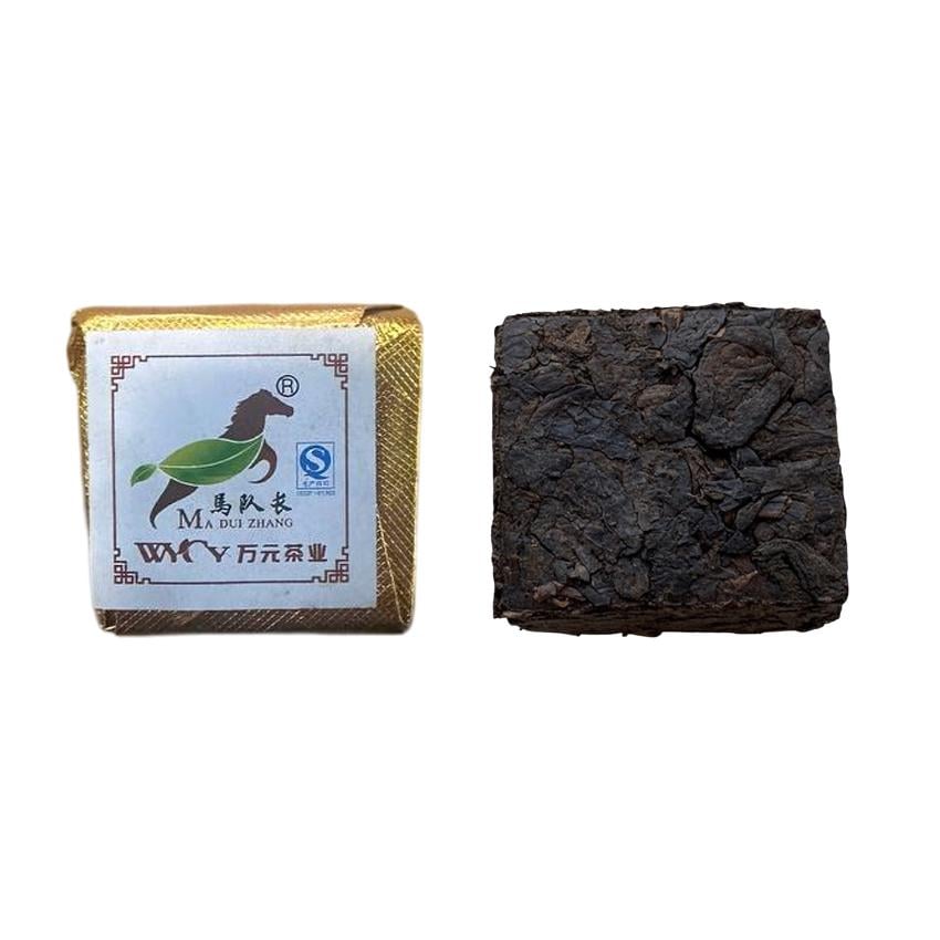Чай Пуер Шу Ма Ma Dui Zhang 2019 року пресований міні плитки 7 г (40017)