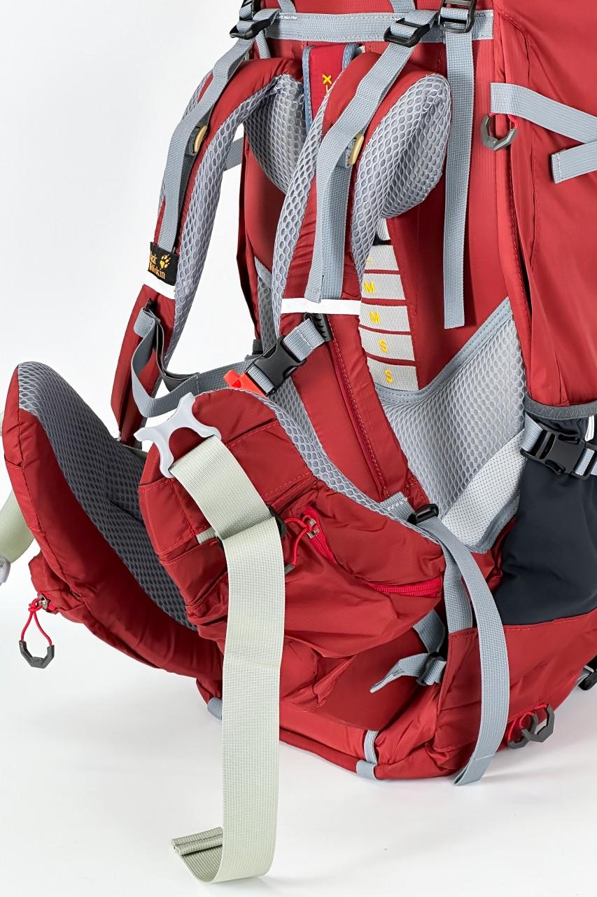 ᐉ Туристичний рюкзак Jack Wolfskin Highland Trail 60L-8 Бордовий
