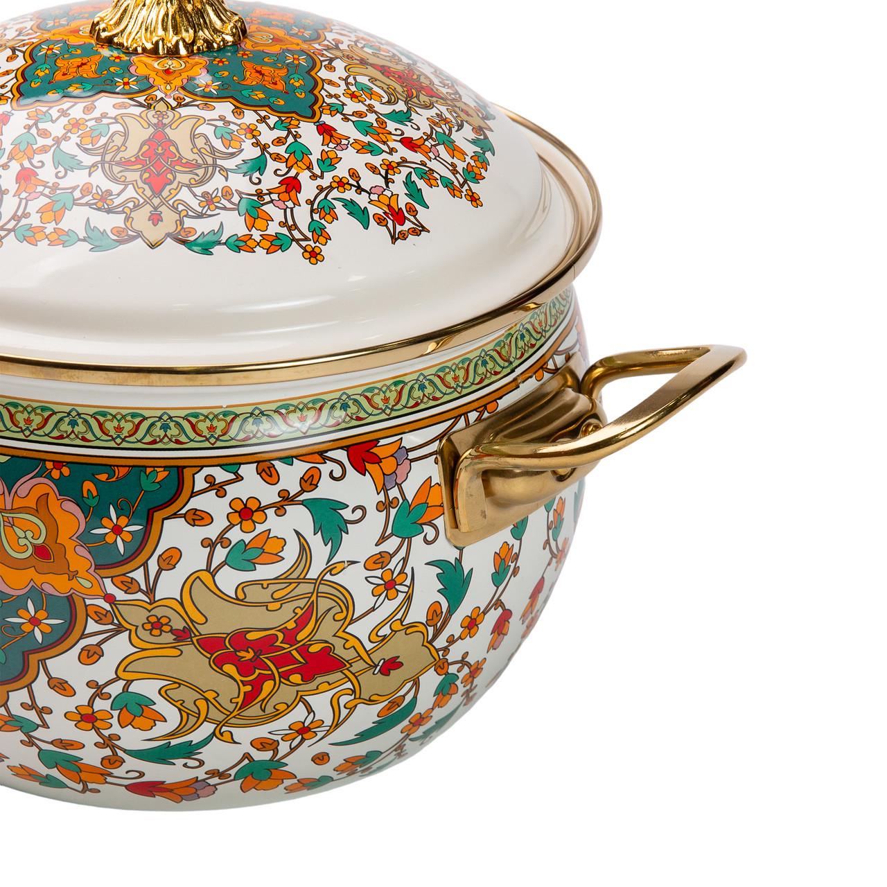 Кастрюля эмалированная для газовых и электрических плит 4 л (HP-2-115) - фото 4