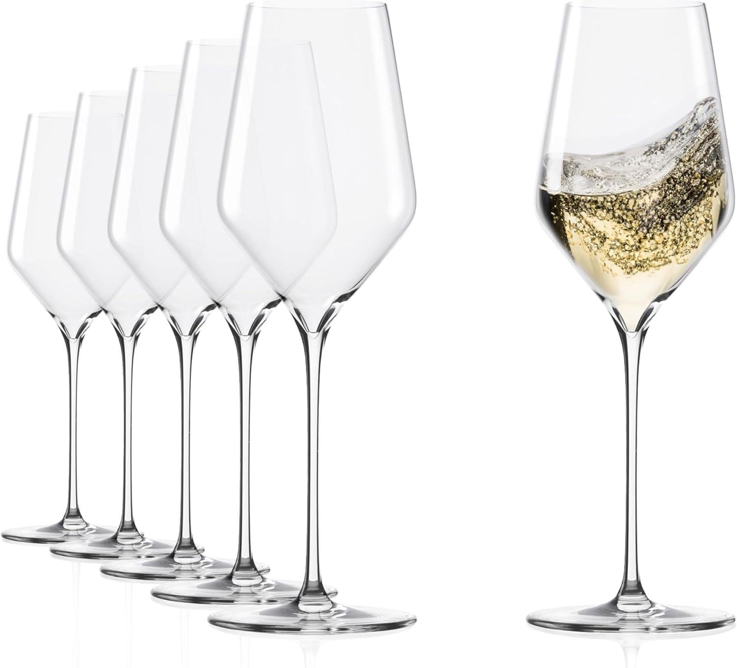 Набор бокалов для белого вина Stölzle Lausitz Q1 350 мл 6 шт. (4200002-1) - фото 1