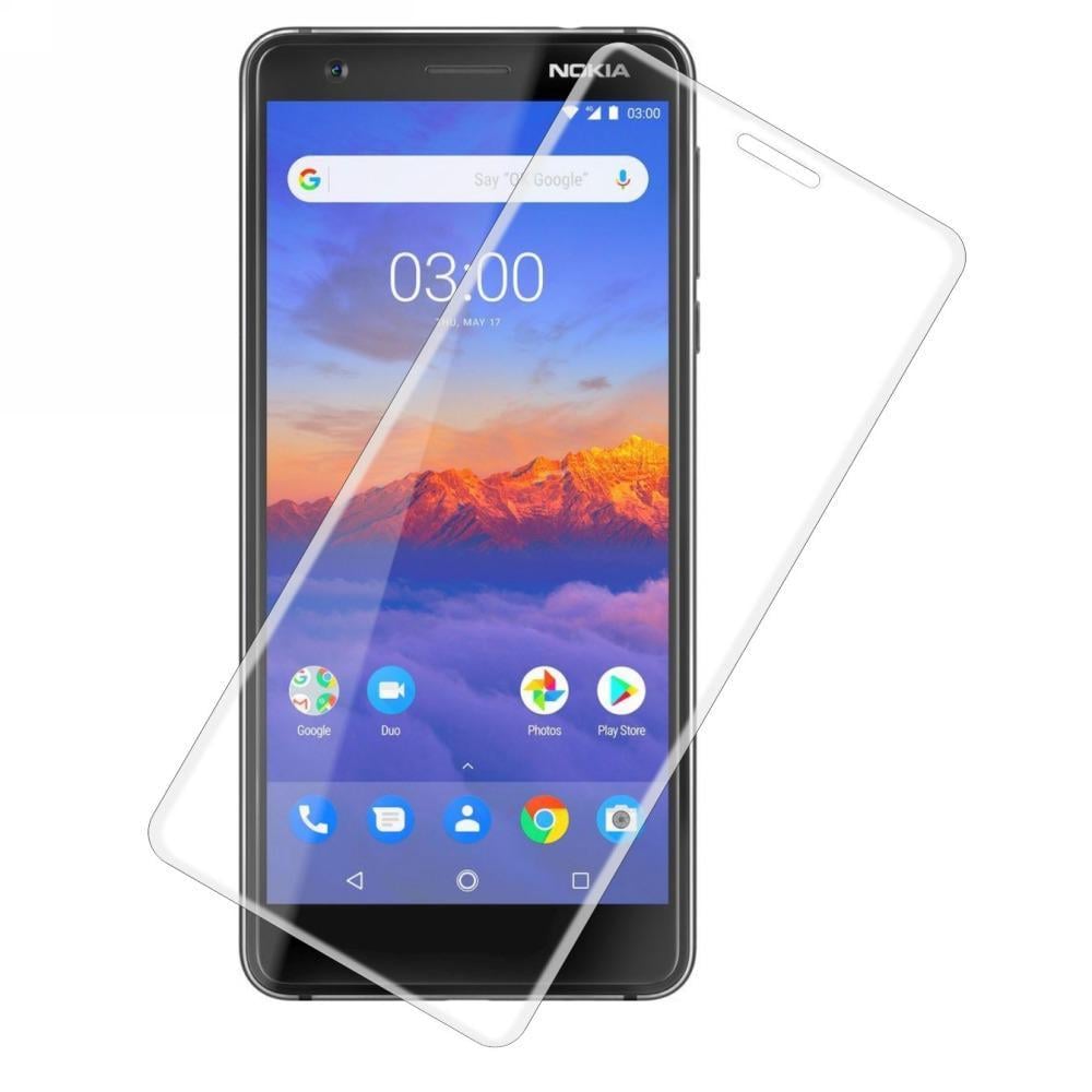 Защитное стекло Nokia 3.1 (на весь экран изогнутое) Transperent (08231-09)