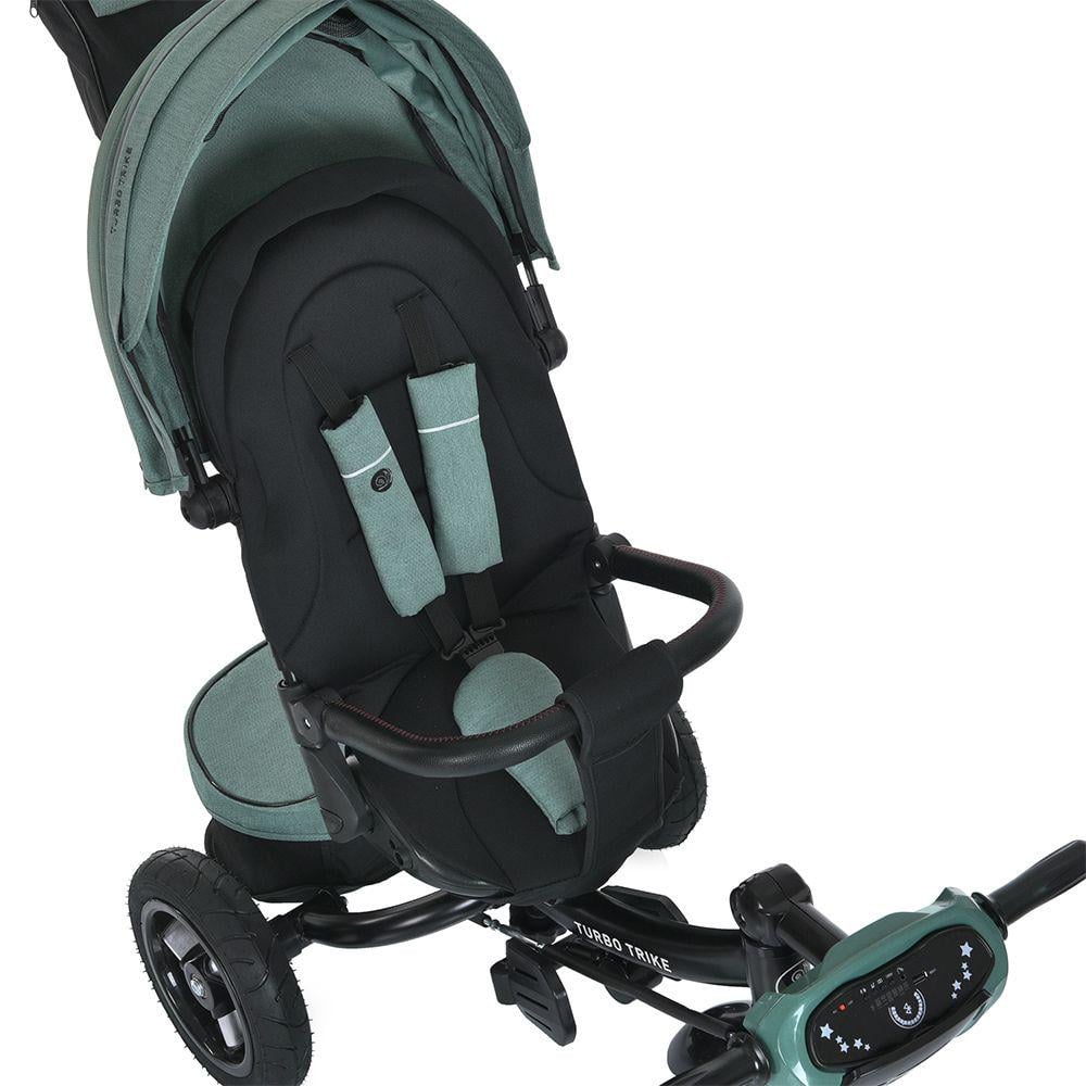 Дитячий велосипед триколісний Turbo Trike MT 1007 гумові колеса Мʼятний (400947194) - фото 6 Дитячий велосипед триколісний Turbo Trike MT 1007 гумові колеса Мʼятний (400947194) - фото 6