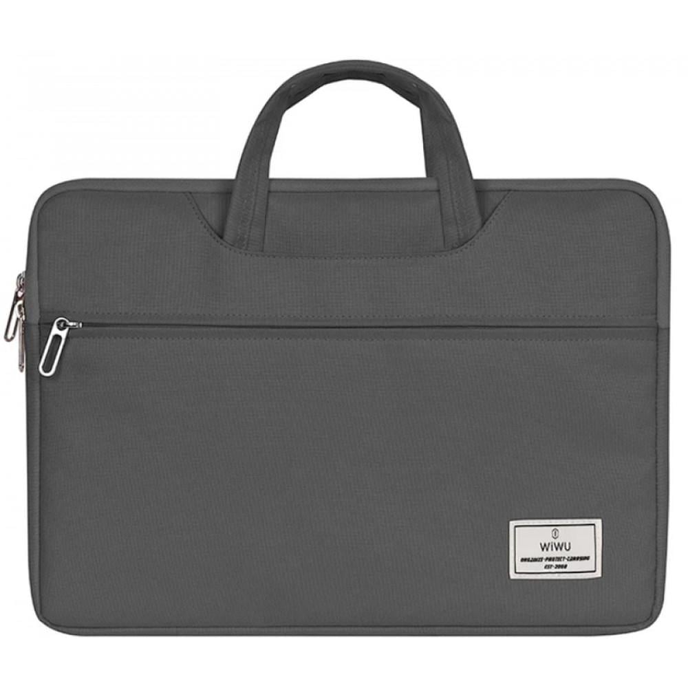 Сумка для ноутбуку WiWU Vivi Laptop Handbag 14" Gray (ts000073621000023492-3d72f)