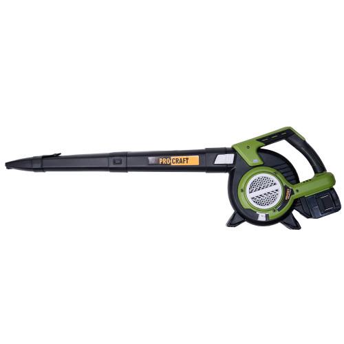 Пилосос-повітродувка акумуляторний Procraft VB20 без акумулятора та зарядного (1938905877)