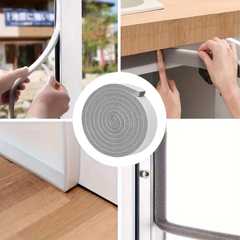 Уплотнитель самоклеющийся поролоновый для окон 2 м Серый (2743712483) - фото 8 Уплотнитель самоклеющийся поролоновый для окон 2 м Серый (2743712483) - фото 8