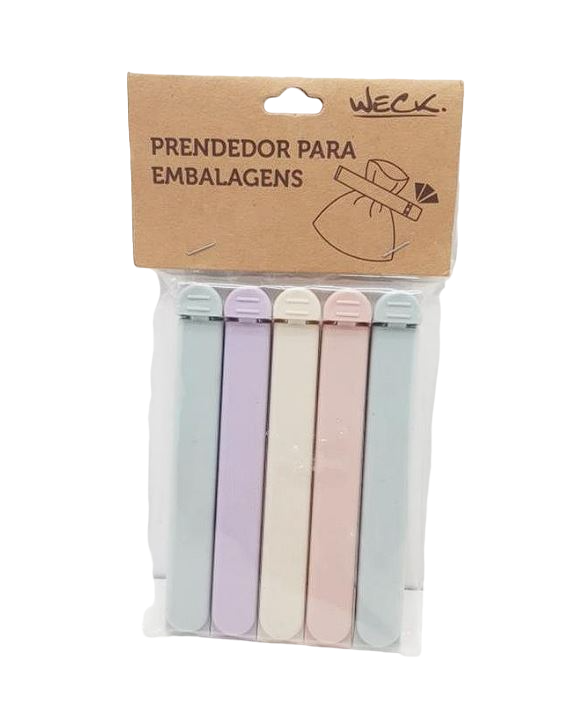 Затискач для пакетів Stenson R89643 5 шт.