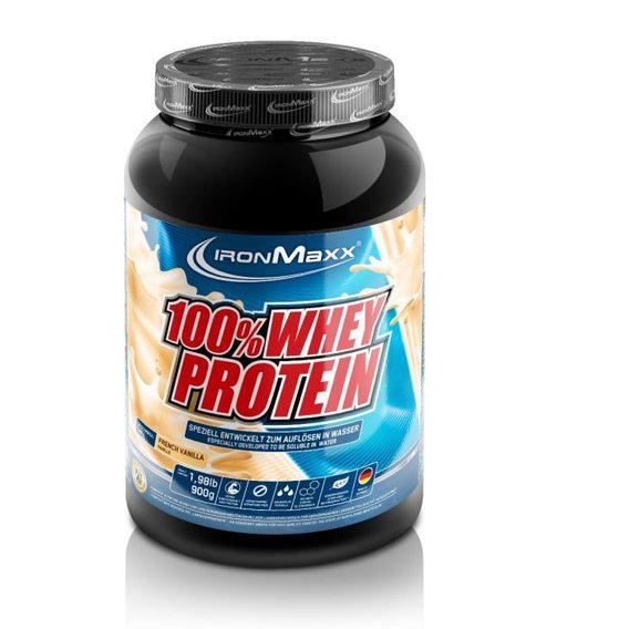 Протеин IronMaxx 100% Whey Protein 900 г 18 порций French Vanilla