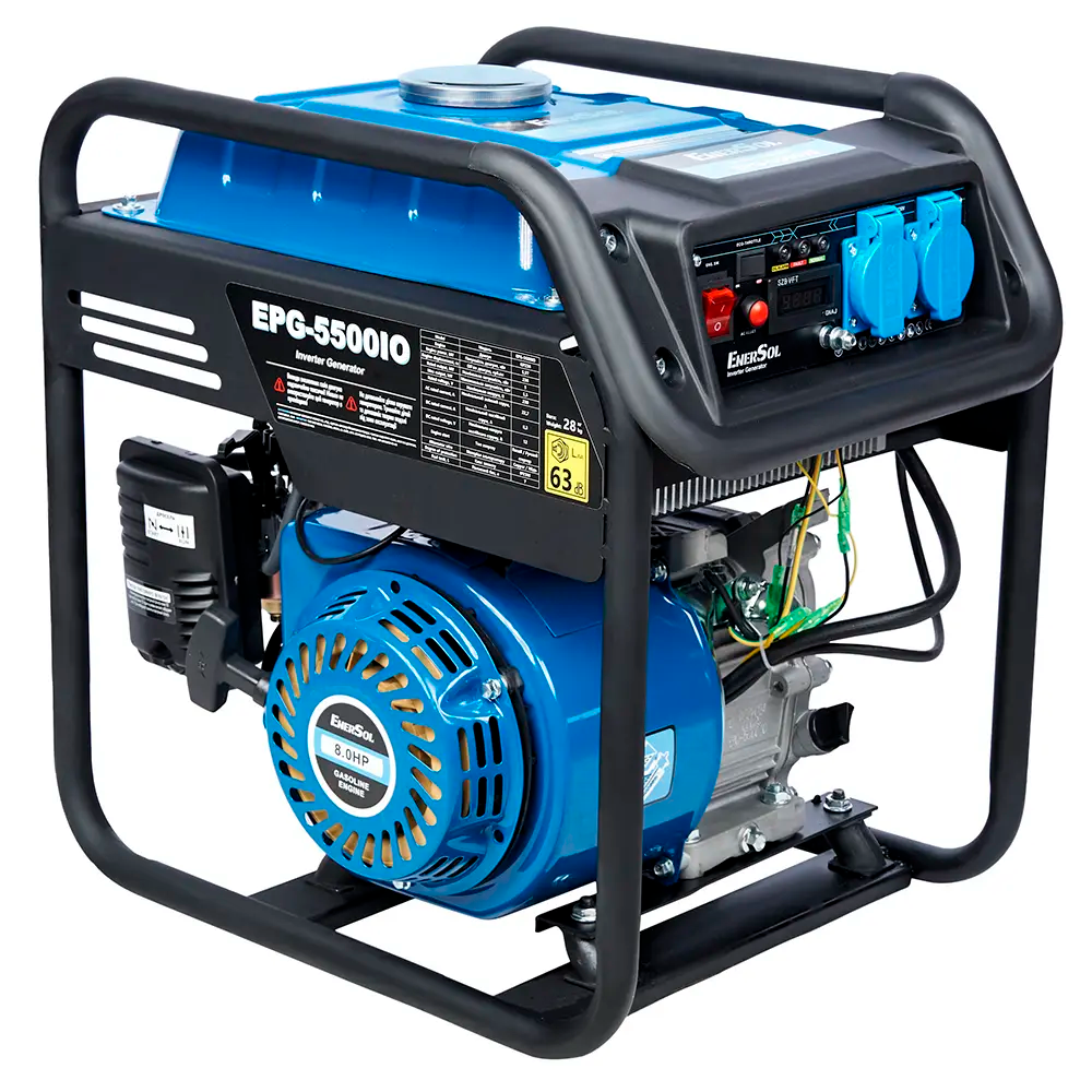 Бензиновый генератор EnerSol EPG-5500IO 5 кВт/5,5 кВт 230 В (EPG-5500IO)