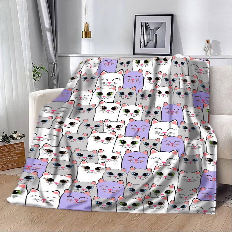 Плед-покрывало Котячий Бум 2 плюш/велюр полуторное 160х200 см Белый (17710788) Плед-покрывало Котячий Бум 2 плюш/велюр полуторное 160х200 см Белый (17710788)