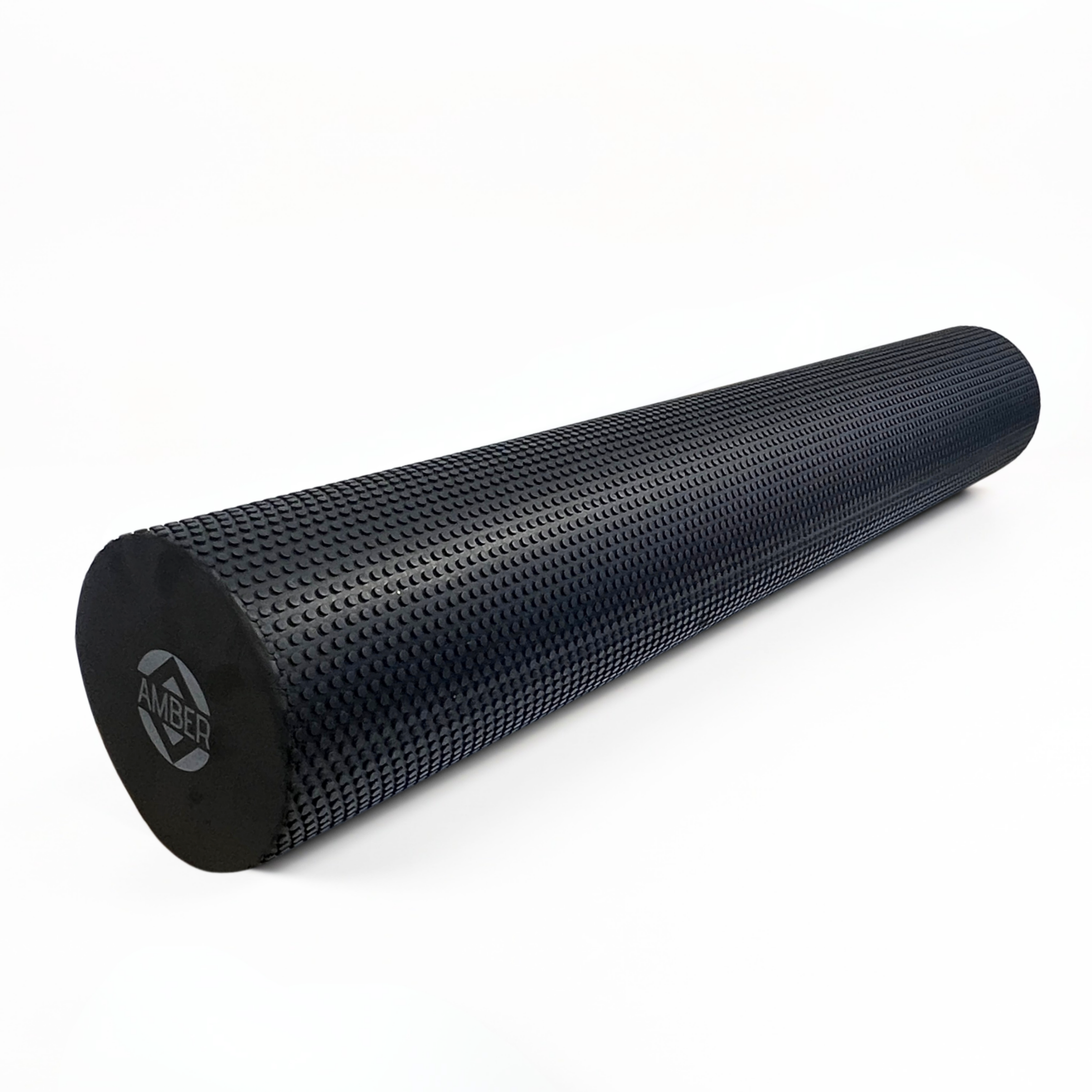 Массажный ролик Amber Point Foam Roller для спины и МФР 90x15 см Черный (ar502Lblk)