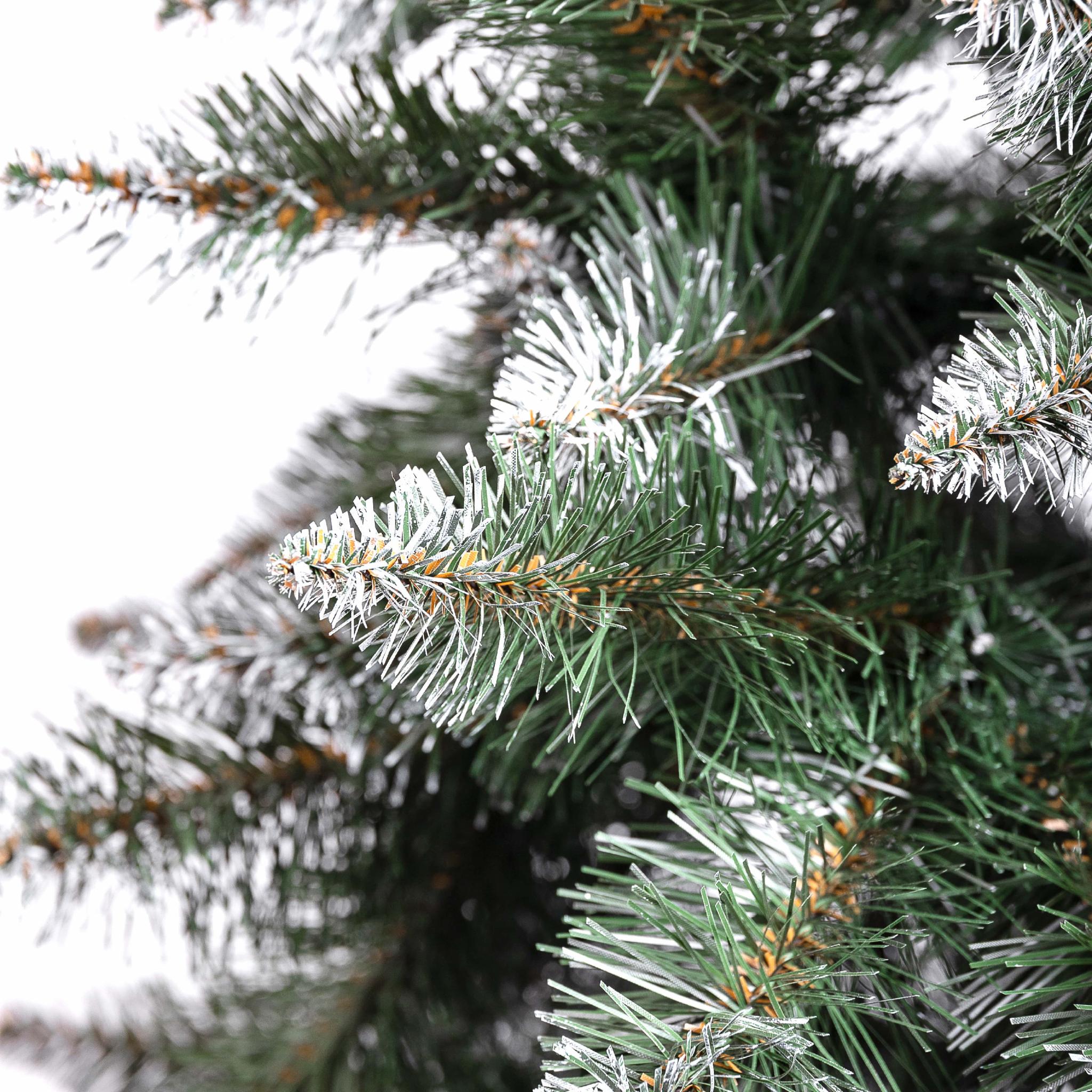 Искусственная елка Принцесса 1,1 м с заснеженными кончиками Зеленый (YA678710) - фото 3 Искусственная елка Принцесса 1,1 м с заснеженными кончиками Зеленый (YA678710) - фото 3