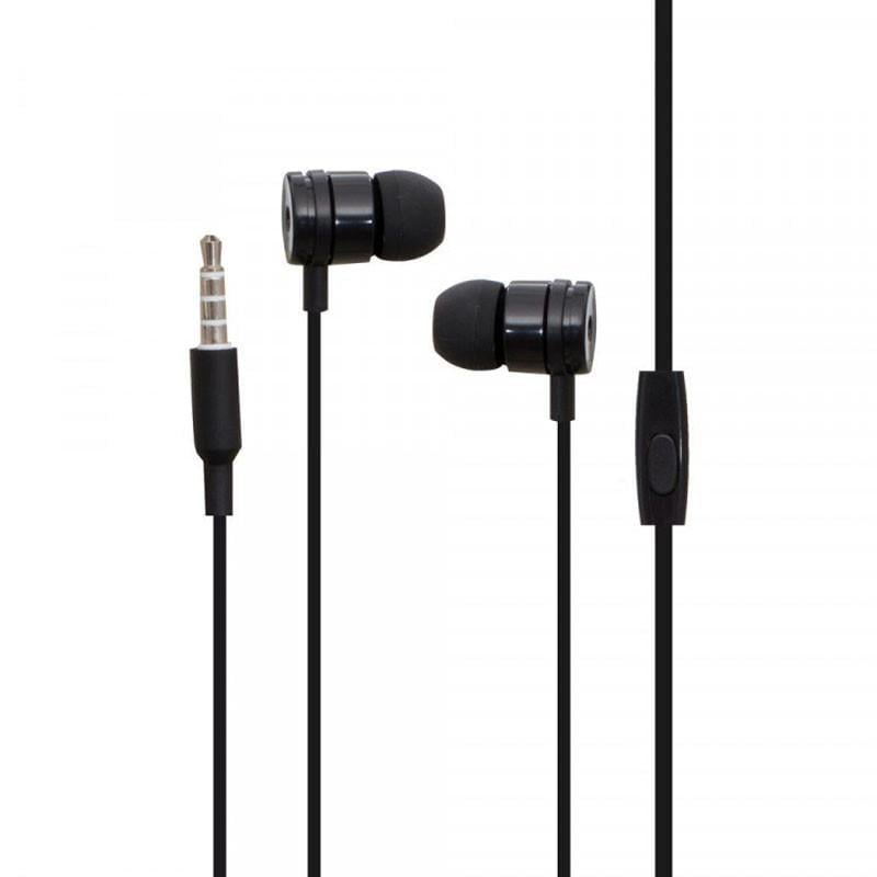 Наушники проводные вакуумные стерео Borofone BM31 1,2 м Black (00000055356_1)