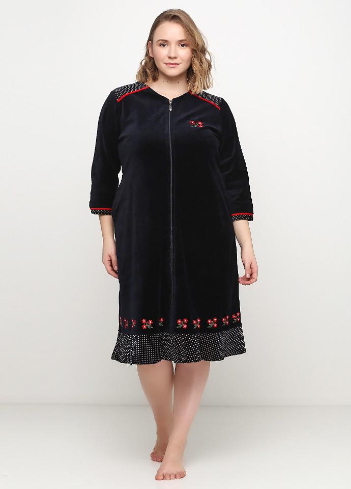 Халат Wild Love 2XL темно-Синий (20746)