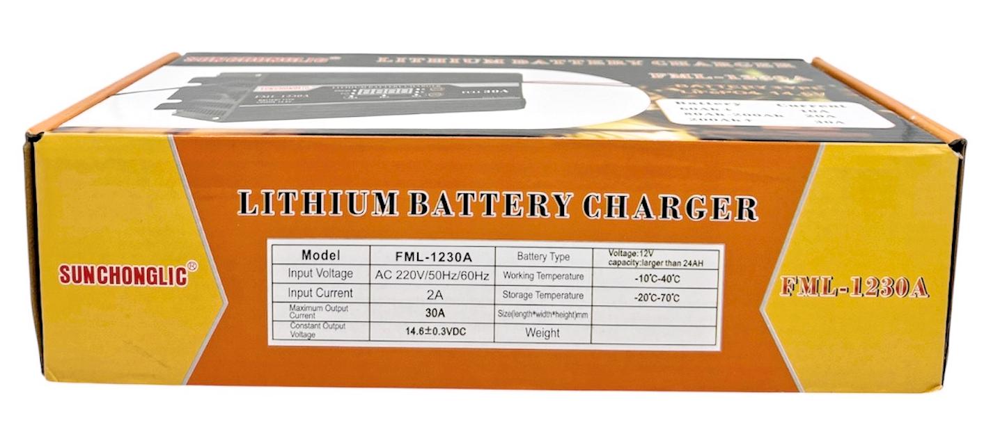 Зарядное устройство для аккумуляторов + LiFePo4 литий фосфатных железо Sunchonglic 10- 30 Aмпер - фото 8