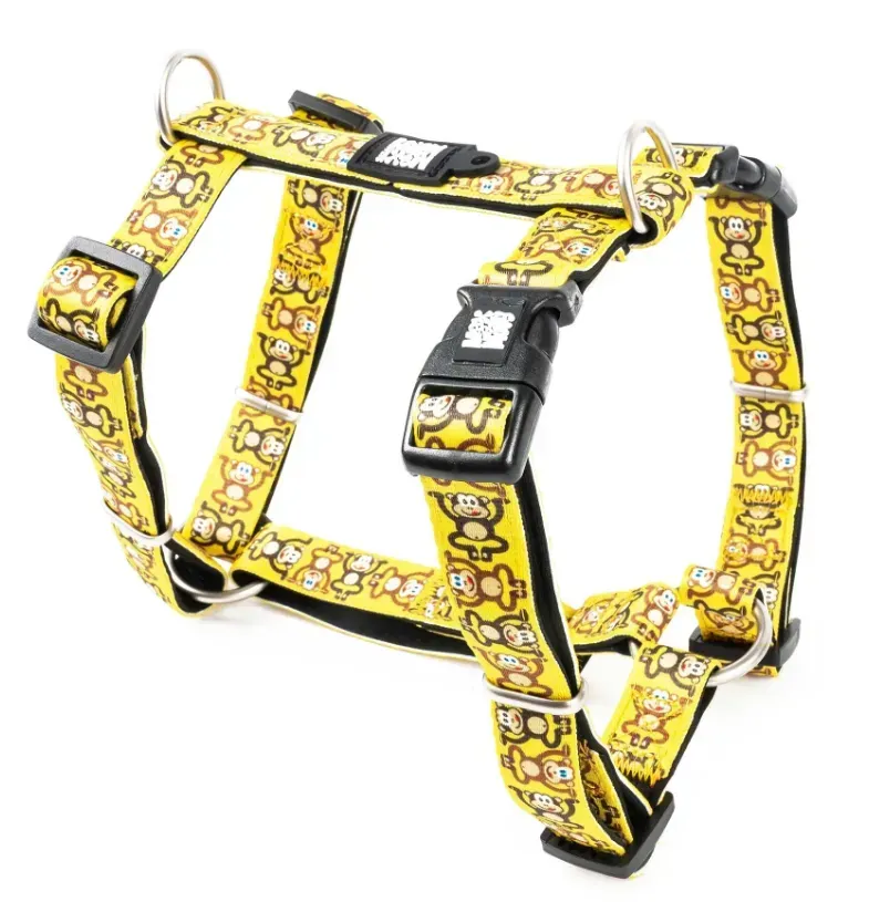 Шлейка для собак Max&Molly H-Harness Monkey Maniac M (27426373)
