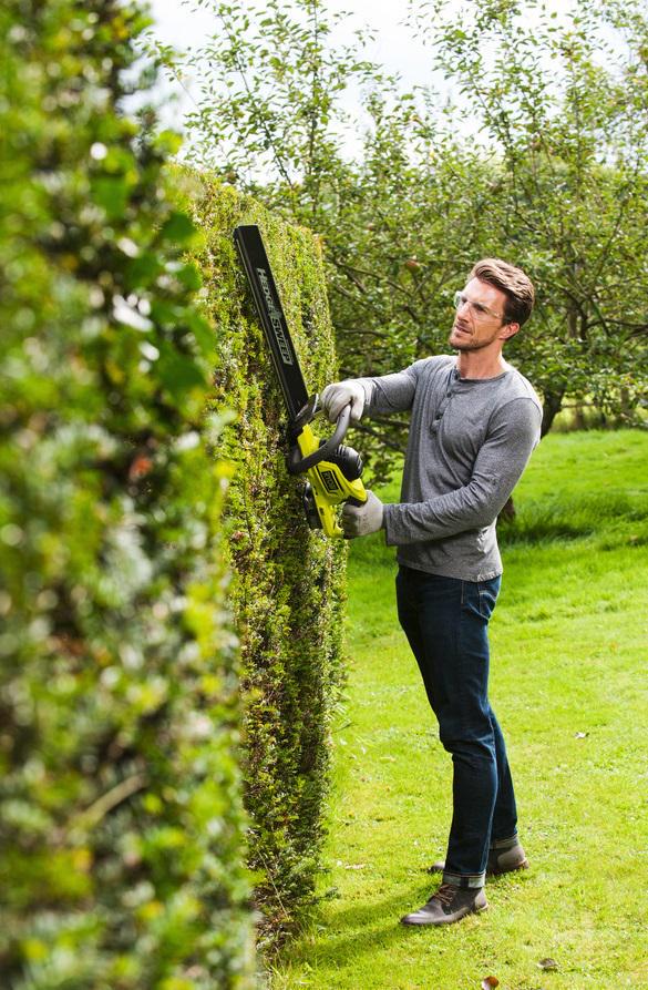 Кусторез RYOBI One+ Hybrid OHT1850H без аккумулятора и зарядного устройства (5133003657) - фото 5 Кусторез RYOBI One+ Hybrid OHT1850H без аккумулятора и зарядного устройства (5133003657) - фото 5