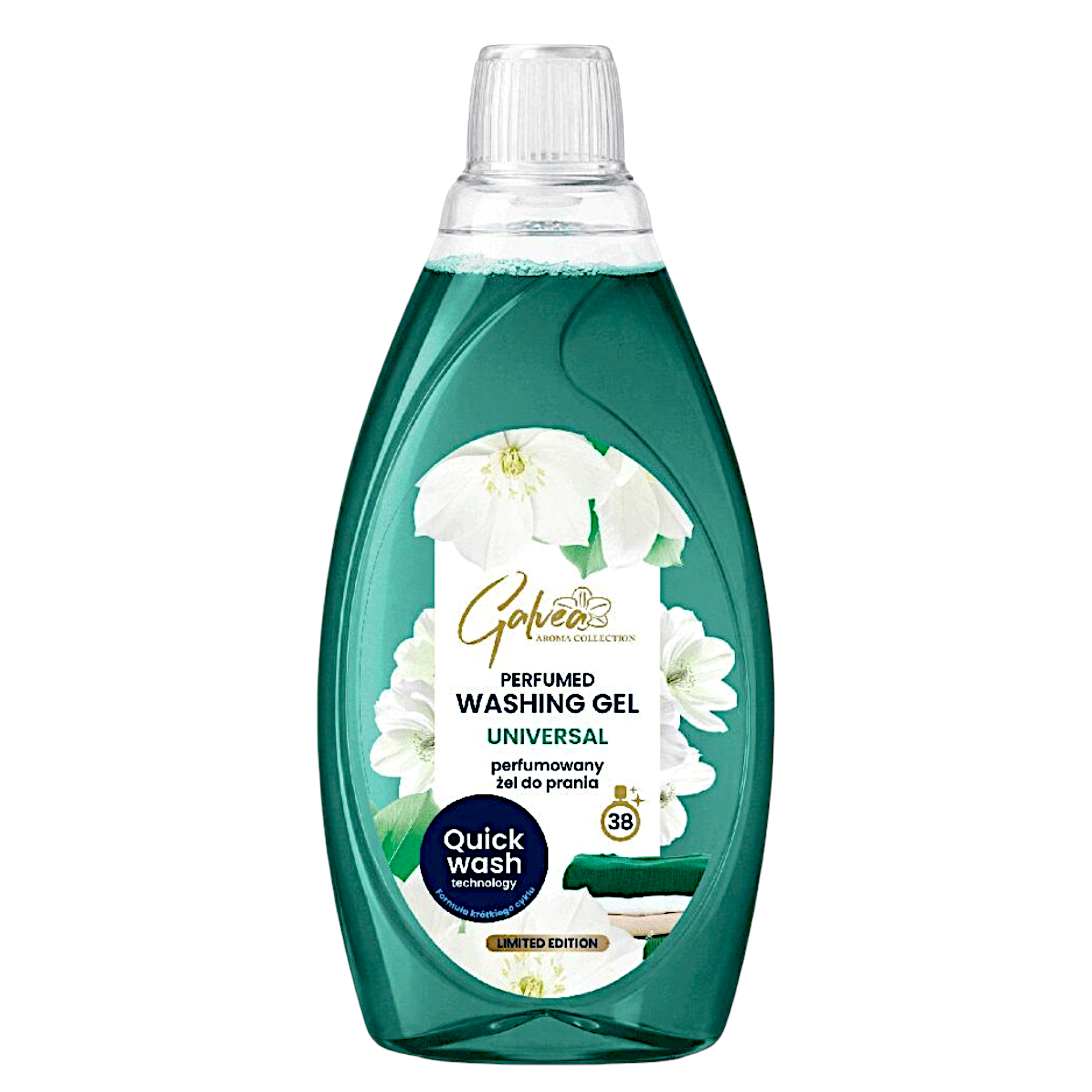 Гель для стирки парфюмированный Universal Galvea Quick Wash для короткого цикла стирки 1,52 л (305181)