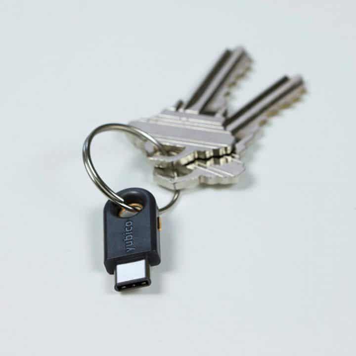 Аппаратный ключ Yubikey 5C (6126) - фото 3