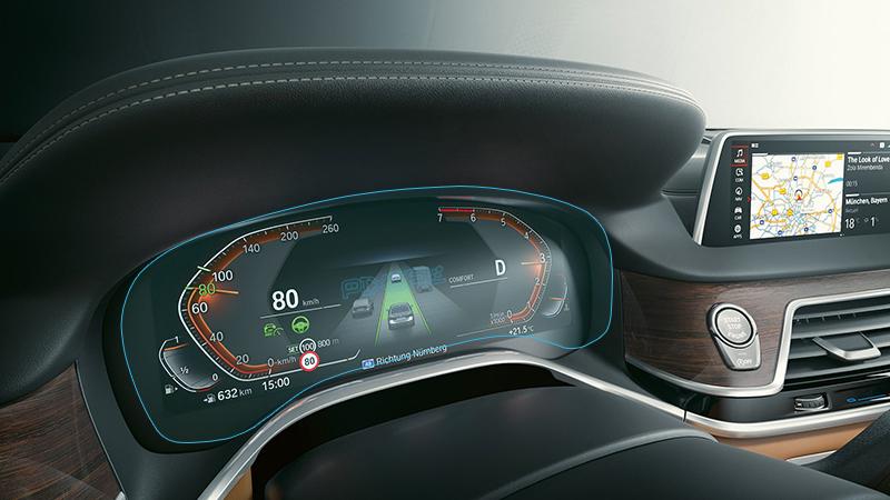 Захисне скло Pixsel гібридне матове на панель приладів BMW 7 14,2“ 2019-2022 G11/G12