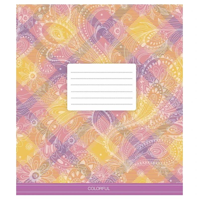 Школьная тетрадь в линейку Школярик 12 листов Разноцветный (NB-286-Z-517)