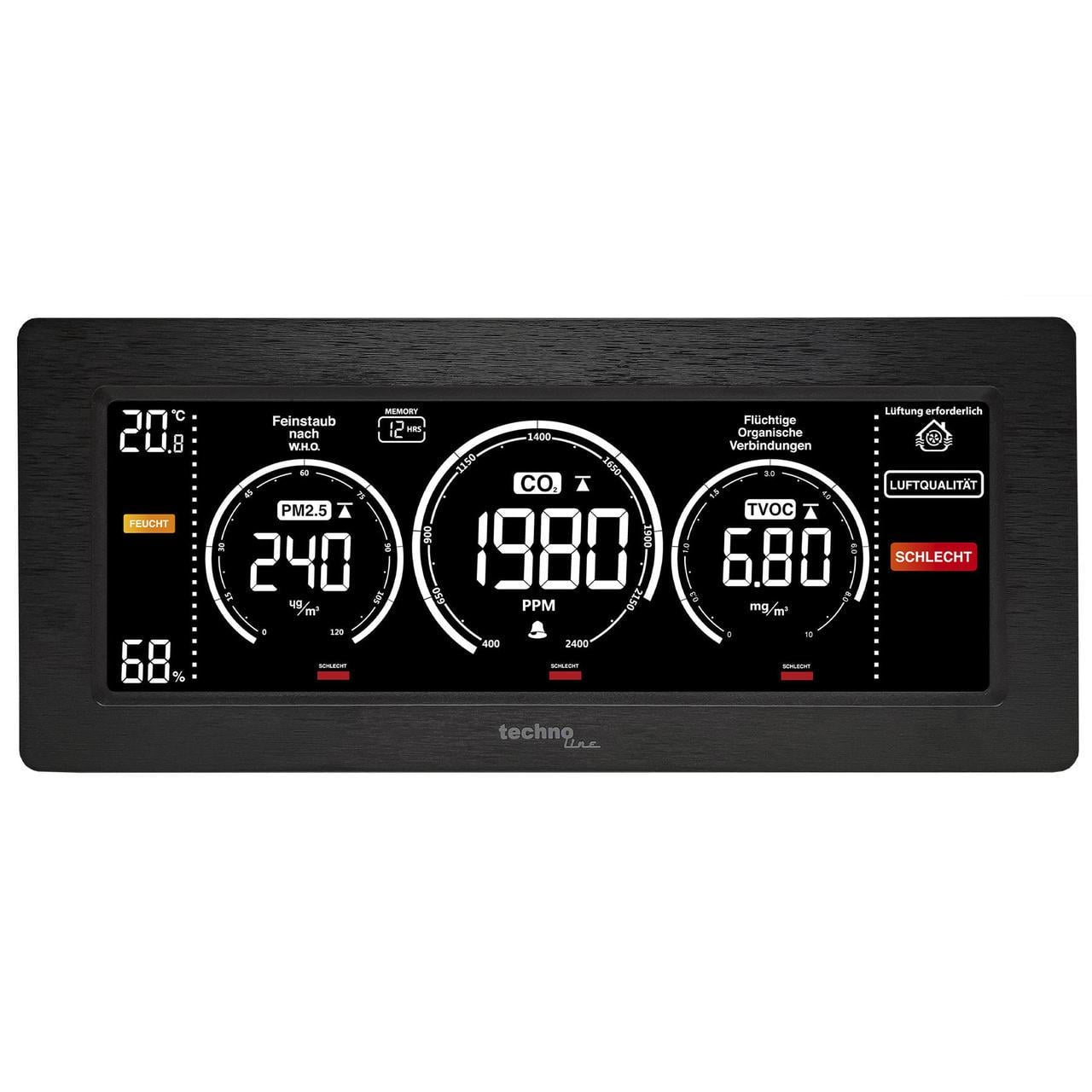 Метеостанция Technoline WL1035 Black (WL1035) - фото 9 Метеостанция Technoline WL1035 Black (WL1035) - фото 9