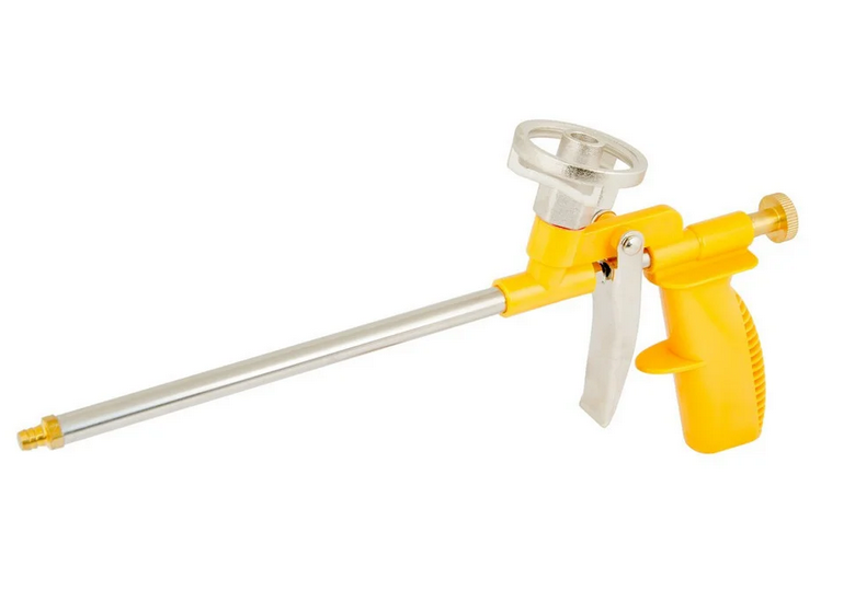 Пістолет для монтажної піни MasterTool пластиковий корпус металевий балоноприймач 165 мм (81-8674)