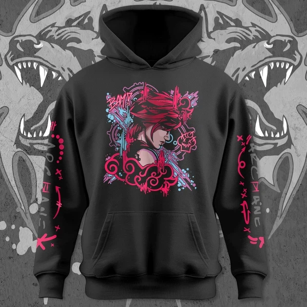 Худи для подростка мальчика с принтом Arcane VI 170 см (Anime11228)