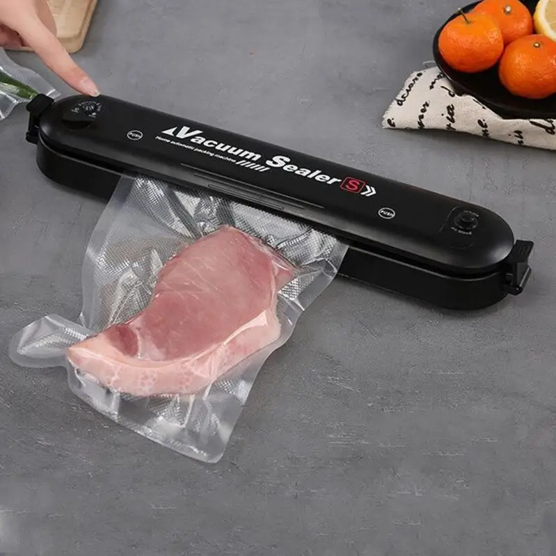 Пакувальник для їжі вакуумний побутовий Vacuum Sealer S 100 Вт - фото 4