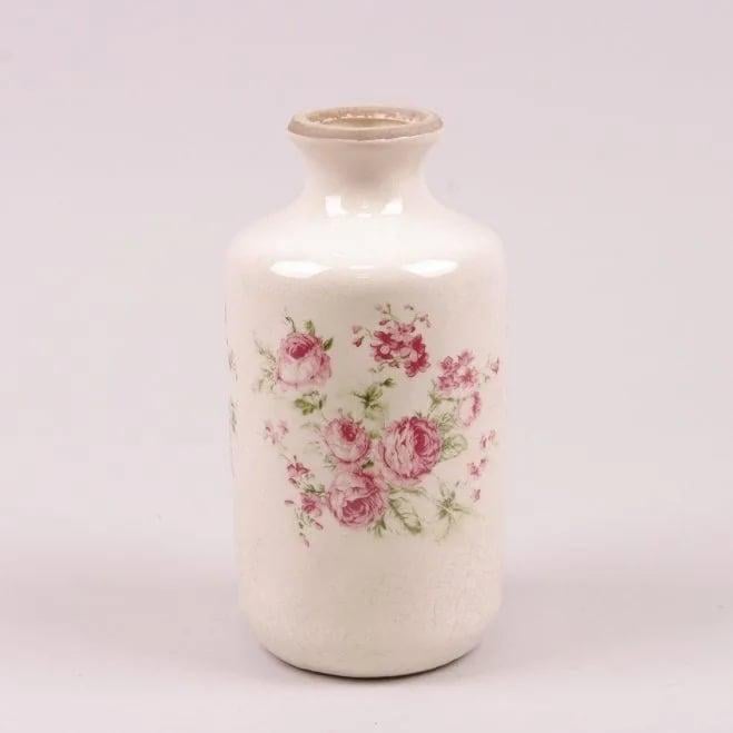 Ваза керамическая Flora Розы (37688)