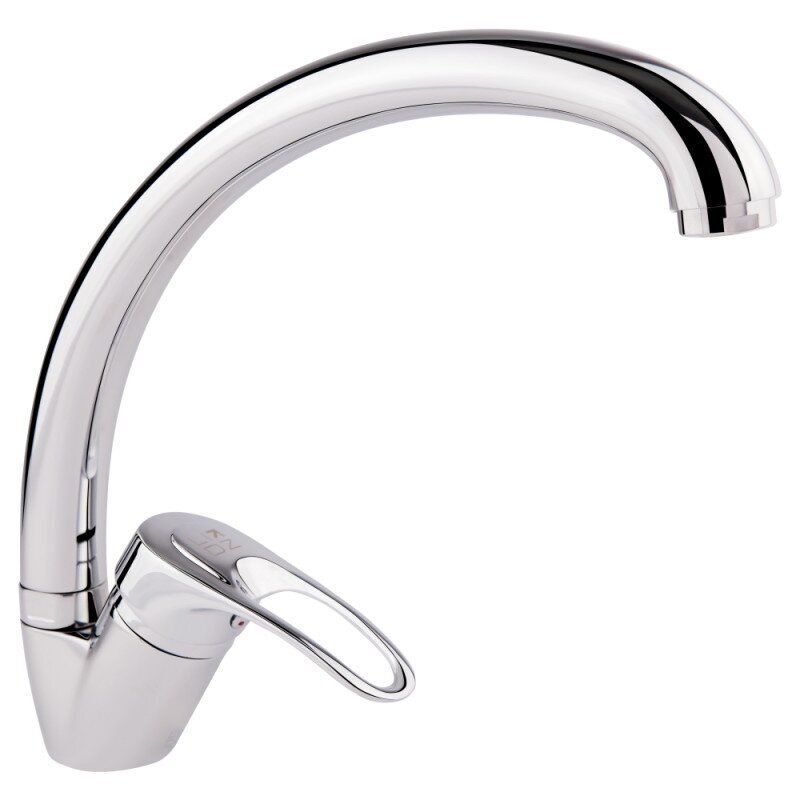 Змішувач для кухні Lidz 16 37 LIDZCRM163700703 одноважільний Хром (61651)