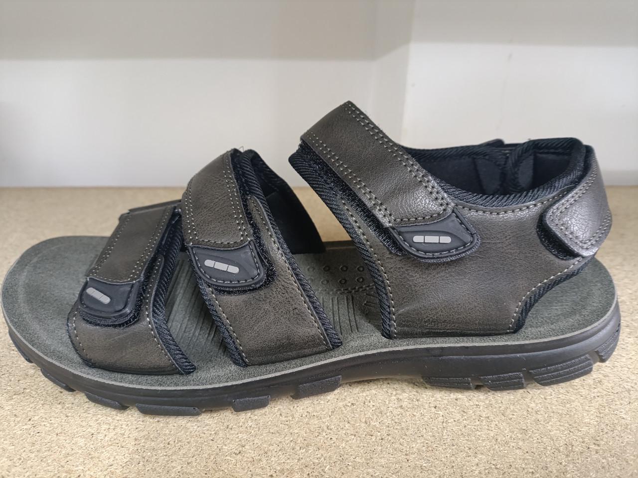 Сандалії чоловічі р. 41 Темно-зелений (3008139331)