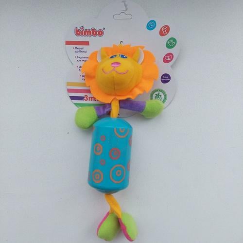 Погремушка для малышей Bimbo Львенок мелодия ветра (C 55871/1)
