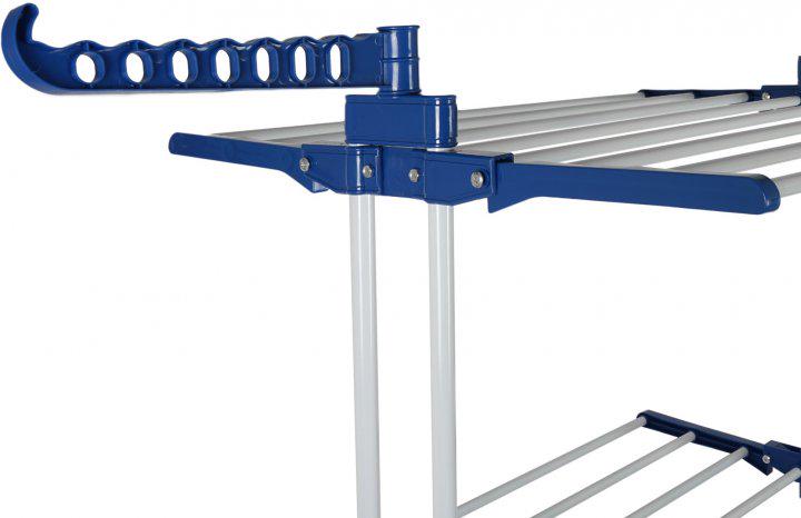 Сушилка для одежды EuroHome Florence трехуровневая 22 м (jm7676) - фото 4 Сушилка для одежды EuroHome Florence трехуровневая 22 м (jm7676) - фото 4