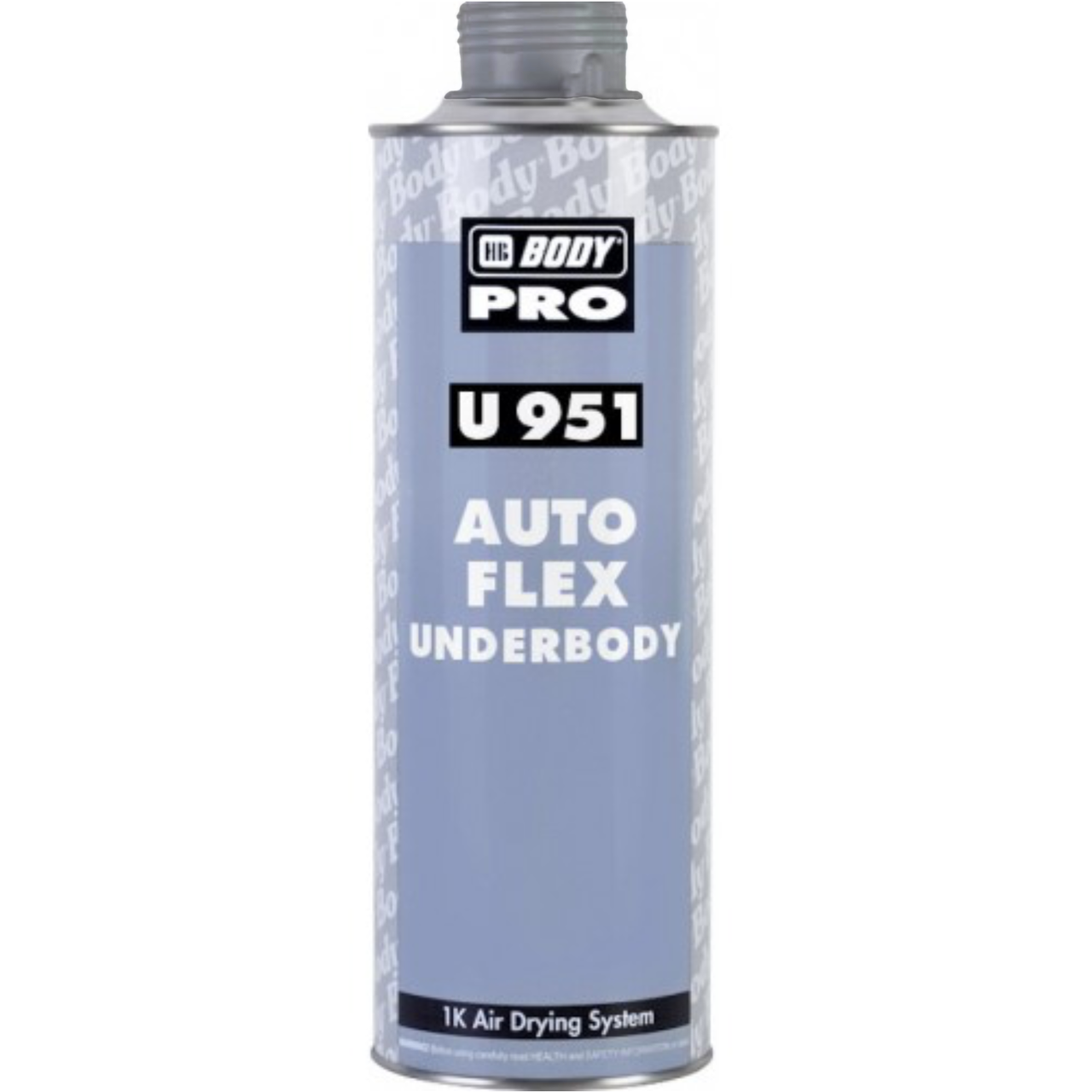Антигравийное покрытие Body HB 951 Auto Flex UnderBody 1 л Серый