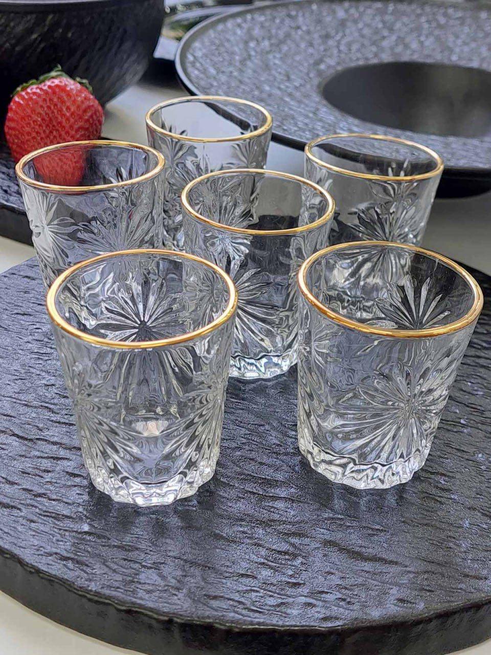 Набор рюмок Кристалл 55 мл 6 шт. Прозрачный (102-830) - фото 5 Набор рюмок Кристалл 55 мл 6 шт. Прозрачный (102-830) - фото 5