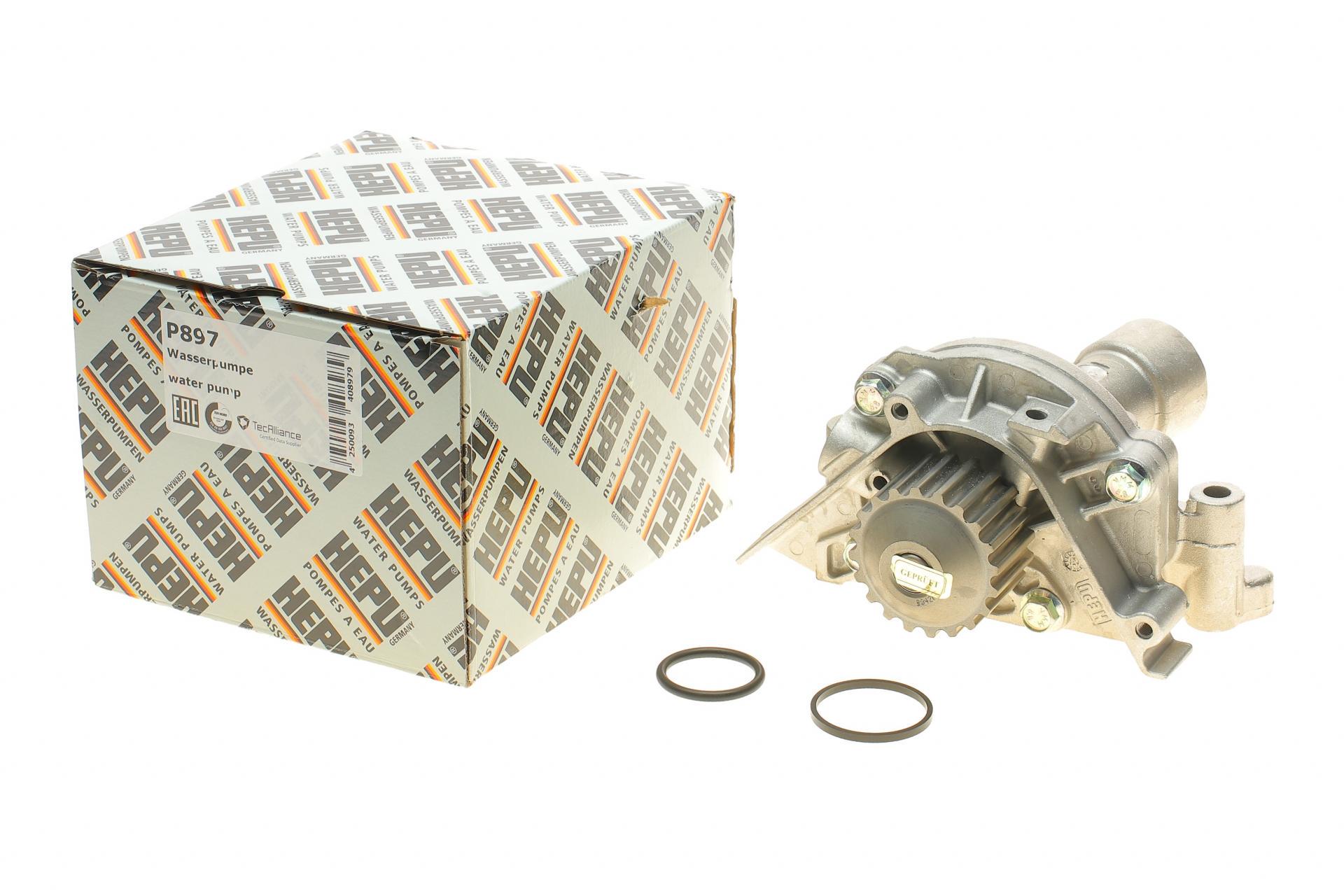 Водяная помпа Hepu Citroen C4/C5/C8/Jumpy/Fiat Scudo/Peugeot 206/407 2.0 16V 00- с корпусом d 65 мм (P897) Водяная помпа Hepu Citroen C4/C5/C8/Jumpy/Fiat Scudo/Peugeot 206/407 2.0 16V 00- с корпусом d 65 мм (P897)