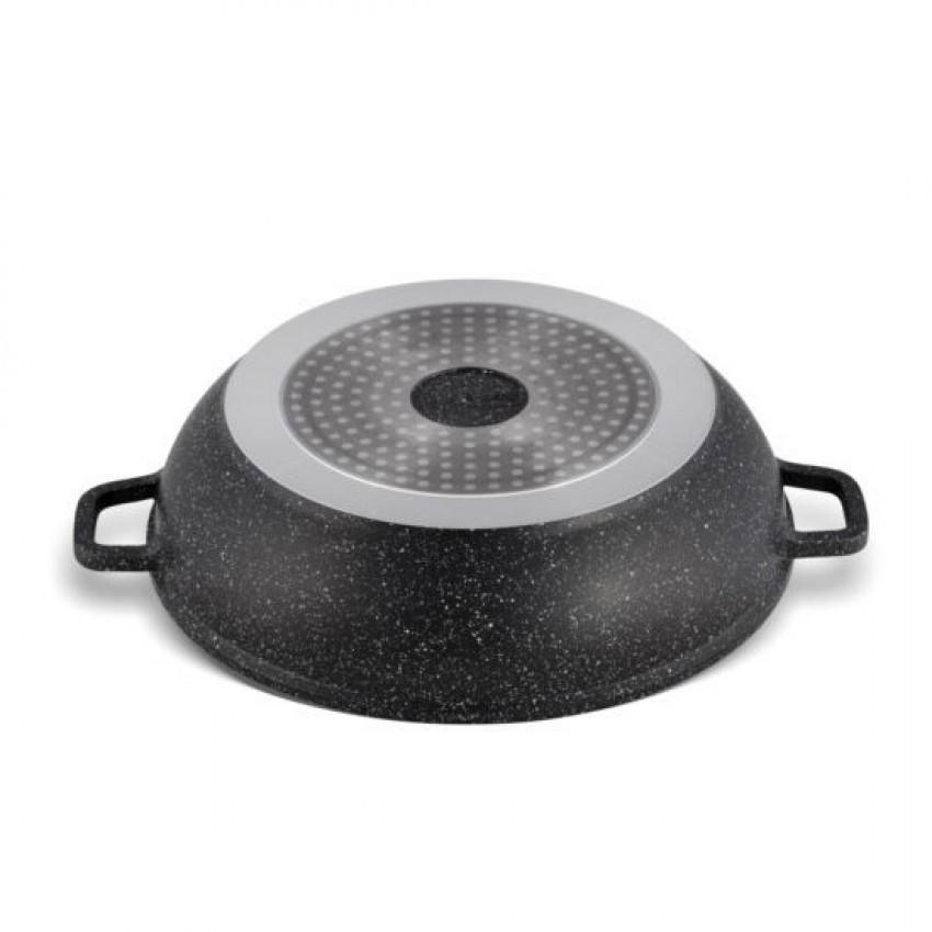 Кастрюля-сотейщик Edenberg EB-8135 алюминиевый с мраморным антипригарным покрытием 5,5 л (1644382063) - фото 4 Кастрюля-сотейщик Edenberg EB-8135 алюминиевый с мраморным антипригарным покрытием 5,5 л (1644382063) - фото 4