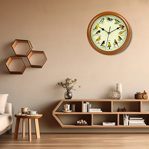 Часы настенные декоративные со звуковыми эффектами (D00482) - фото 3 Часы настенные декоративные со звуковыми эффектами (D00482) - фото 3