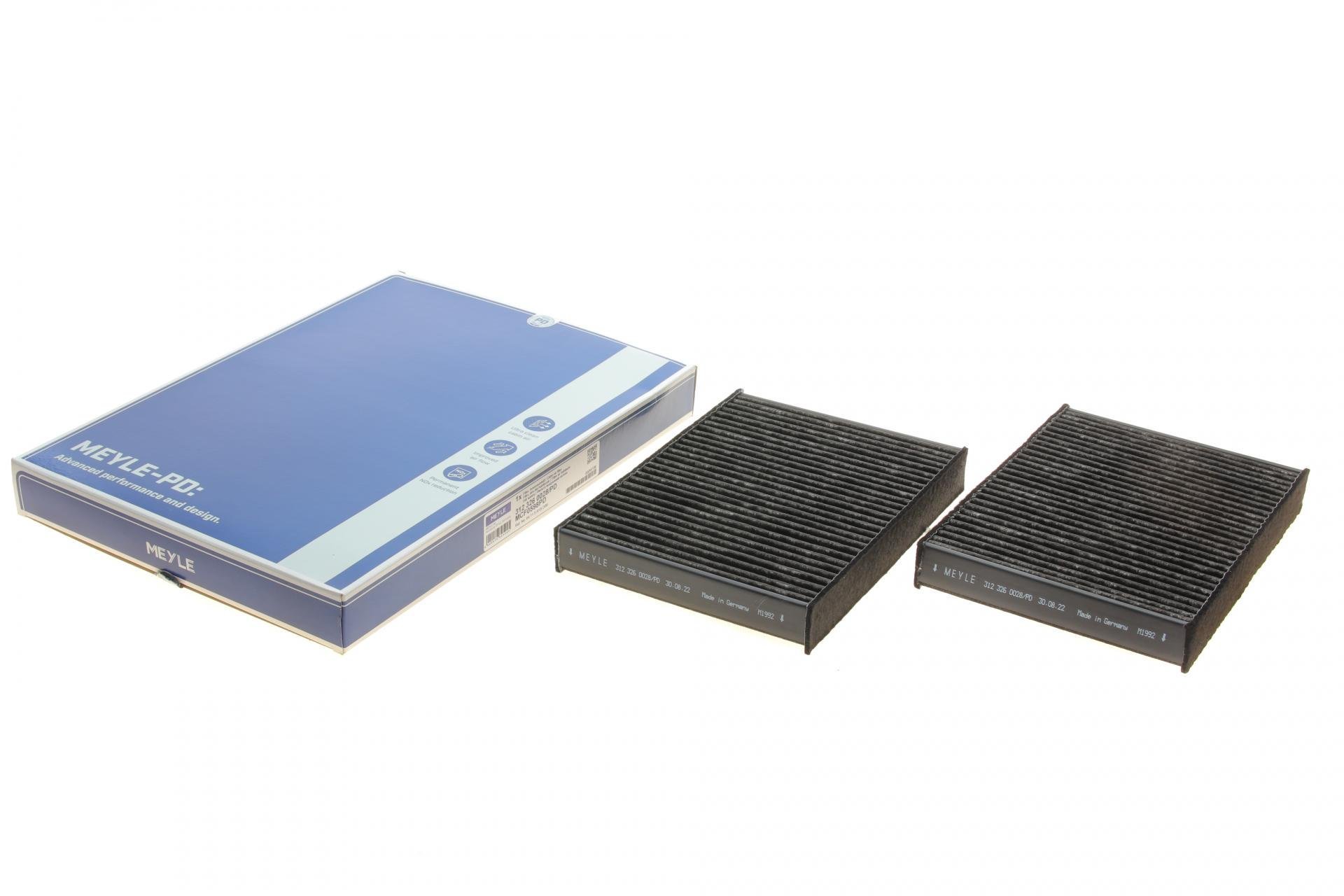 Фильтр салона Meyle для BMW 5 G30/7G11/G12 15- угольный /антибактериальний 2 шт. (312 326 0028/PD)