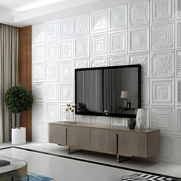 Панели 3D самоклеящиеся в ванную/кухню/гостиную/спальню или для балкона 3 шт. 70 х 70 см (M00198-1) - фото 3 Панели 3D самоклеящиеся в ванную/кухню/гостиную/спальню или для балкона 3 шт. 70 х 70 см (M00198-1) - фото 3