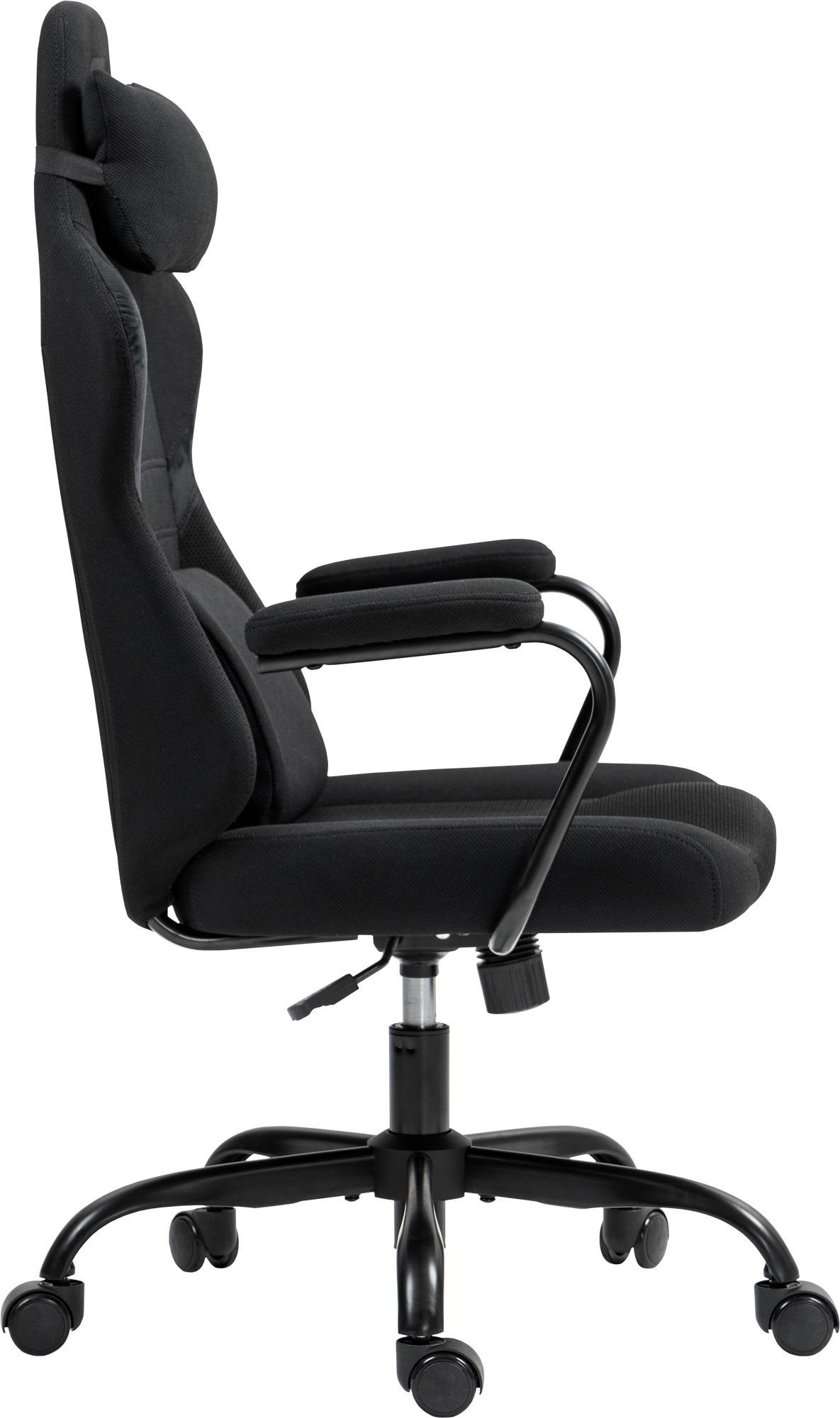 Кресло геймерское GT Racer X-2322 Fabric Black (1550) - фото 4