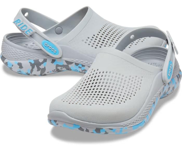 Сабо Crocs LiteRide 360 Marbled р. М9/EUR 42-43 Grey (9575094)