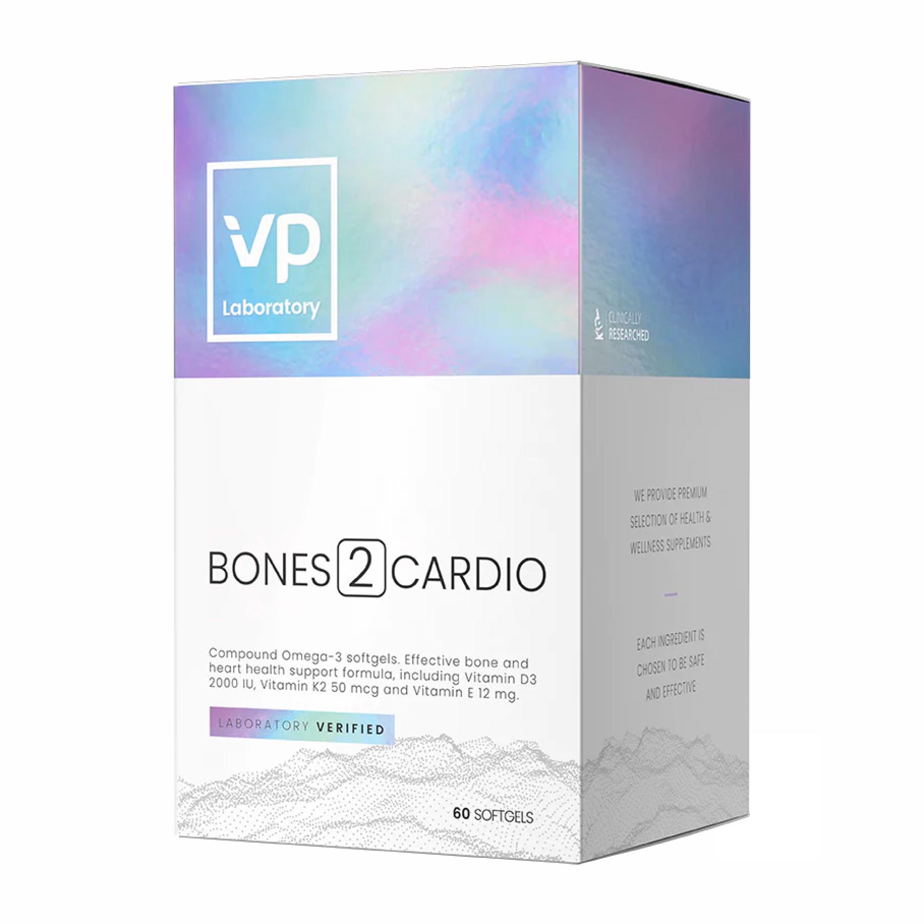 Натуральная добавка Bones2Cardio 60 softgels (2022-10-0286)