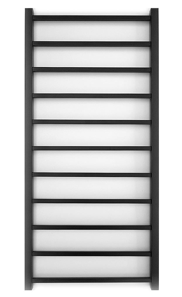 Полотенцесушитель Genesis Aqua Flat 120x53 см Черный Полотенцесушитель Genesis Aqua Flat 120x53 см Черный