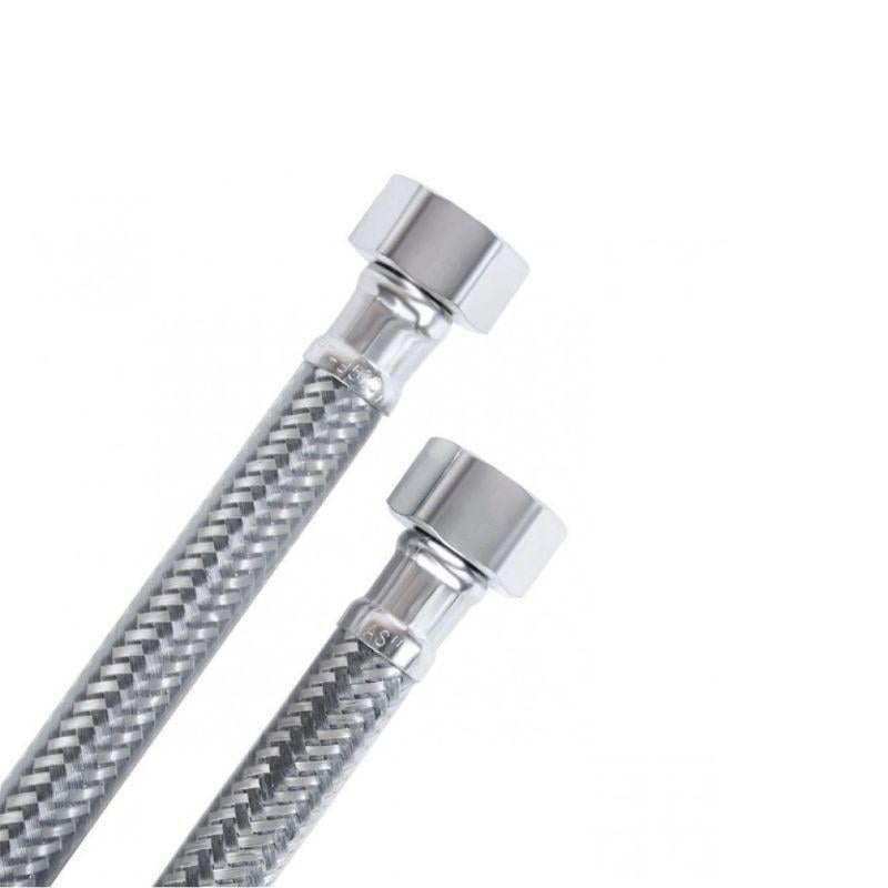 Шланг для воды Aquastrong Silicone гайка-гайка 1/2" 20 см (AS11020-S)