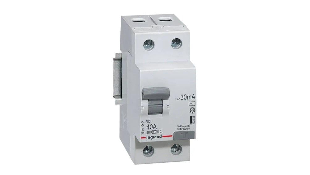 Устройство защитного отключения Legrand RX³ 2P 40А 30мА тип AC (38405090)