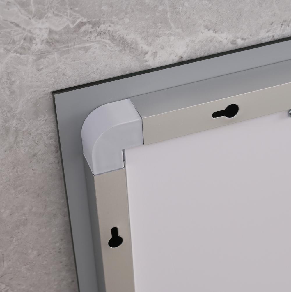 Зеркало MIXXUS HARD MR06-60x80 с LED Touch/Anti-fog с димером/регулировкой яркости/часами (MI6929) - фото 3 Зеркало MIXXUS HARD MR06-60x80 с LED Touch/Anti-fog с димером/регулировкой яркости/часами (MI6929) - фото 3