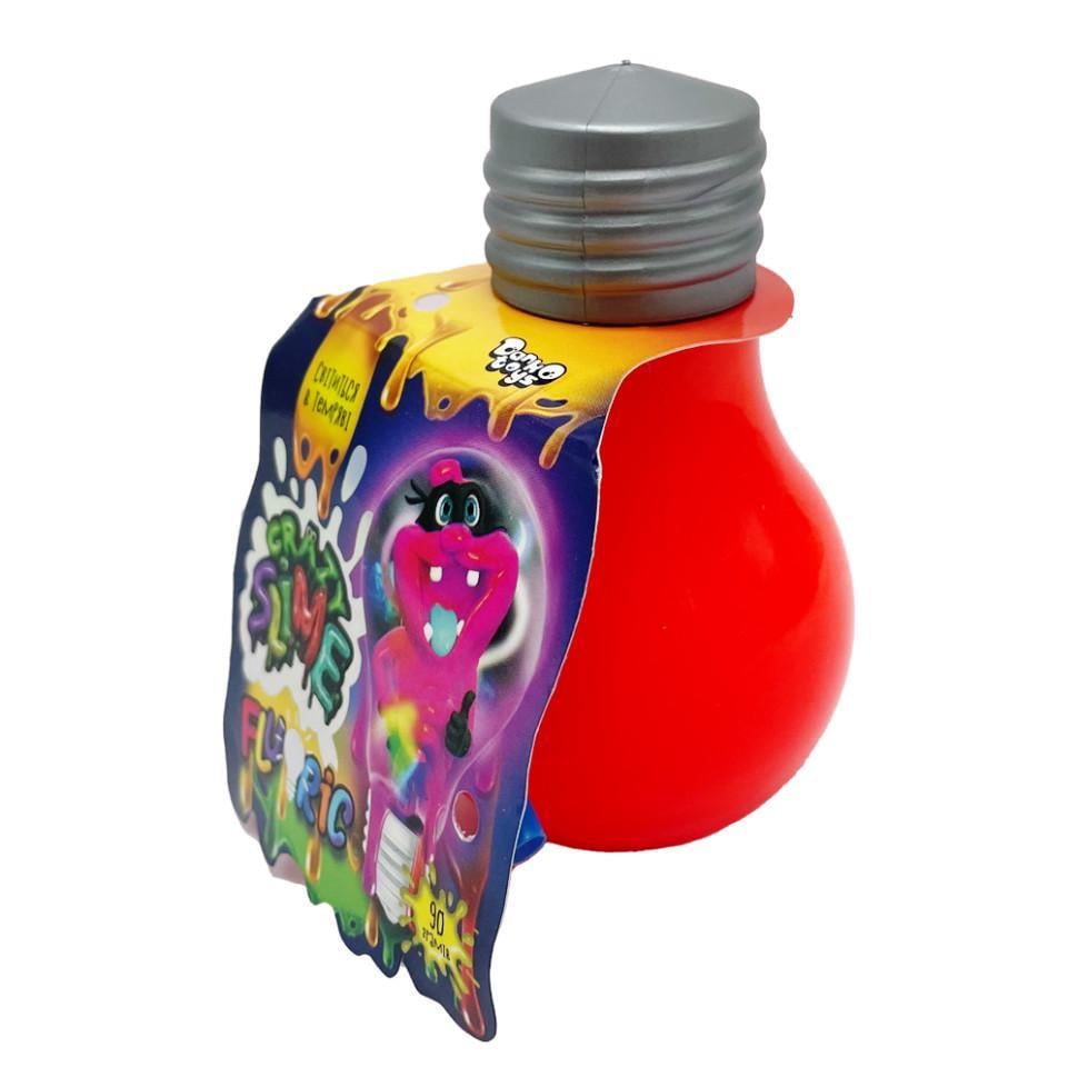 Масса вязкая Danko Toys Crazy Slime 100 г Оранжевый (GS-236-A-434)