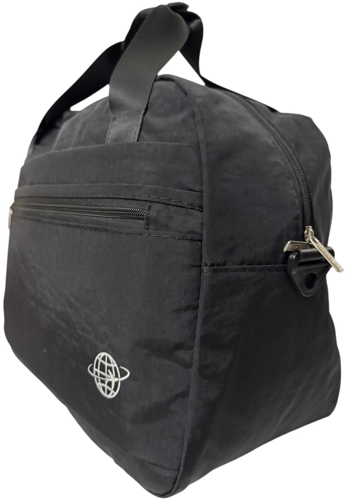 Сумка дорожня для перельотів у літаку ручна поклажа 40х20х30 см Чорний - фото 6 Сумка дорожня для перельотів у літаку ручна поклажа 40х20х30 см Чорний - фото 6